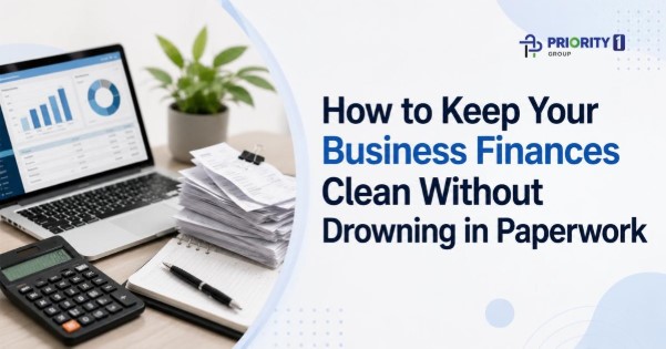 How to Keep Your Business Finances Clean Without Drowning in Paperwork